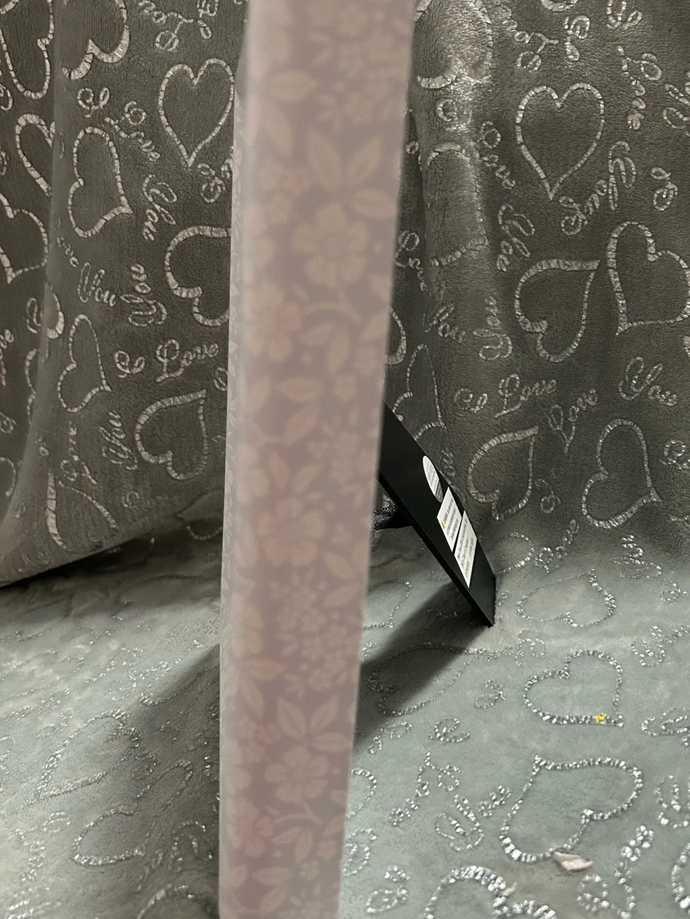 NWT New View Gifts, Pastel Blue, Floral 4x6”, Resin Picture Frame